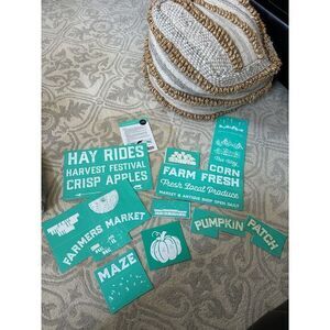 CHALK COUTURE FRESH PUMPKINS TRANSFER‎ SET - RETIRED -